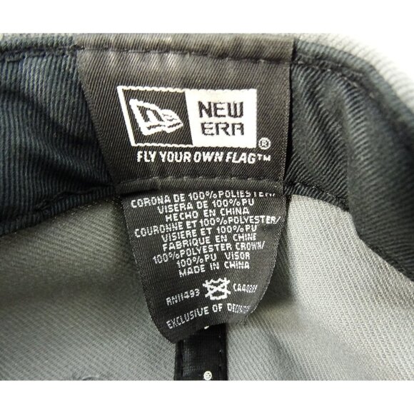 New England Patriots Snake Print Strapback Hat Grey NFL Adjustable Cap SM/M - Picture 7 of 7